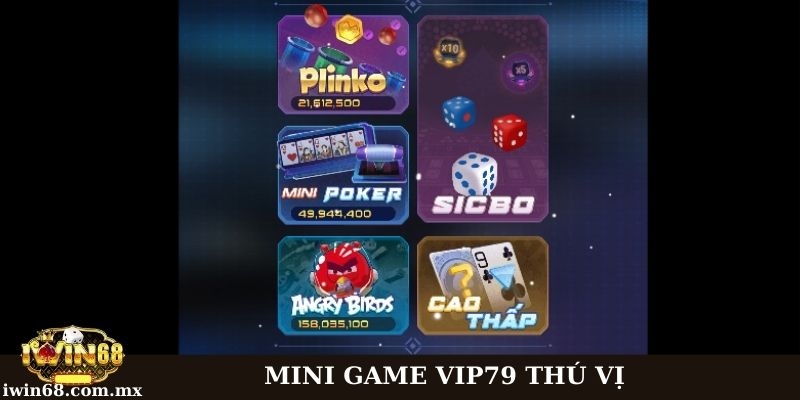Game Vip79 - Kho game giá trị hàng đầu thị trường châu Á 3 Mini game Vip79 có thời gian quay nhanh chóng
